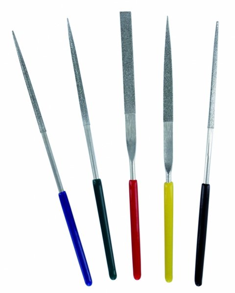 Limes diamantées miniatures Vallejo T03004 100 mm (5 pièces)
