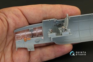 Intérieur imprimé en 3D et coloré sur papier décalcomanie Quinta Studio QD48100 IL-4 (pour kit Xuntong) 1/48 – image 12