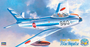 Hasegawa PT15 F-86F-40 Sabre « Blue Impulse » 1/48