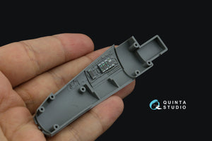 Intérieur imprimé en 3D et coloré sur papier décalcomanie Quinta Studio QD72079 F-15C Early/F-15A/F-15J early (GWH) 1/72 – imagen 11