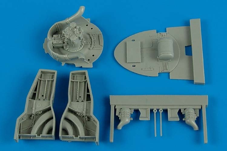 Baie de train d'atterrissage Aires 4574 F8F-1 Bearcat 1/48 Hobby boss