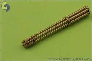Master AM-48-037 M61 A1 Vulcan - Canon rotatif à six tubes de 20 mm - tubes tournés avec brides de canon photogravées (1/48)  – image 2