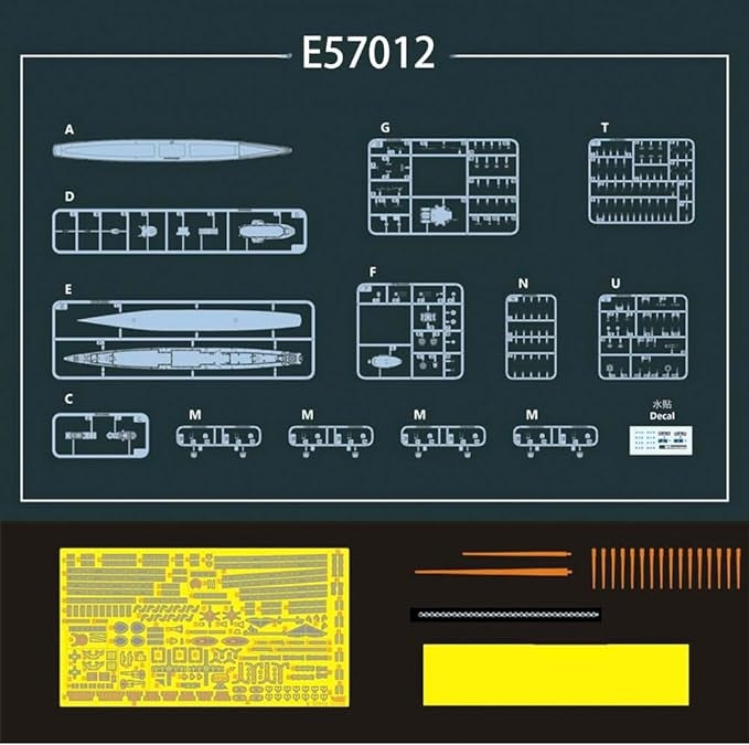 Vee Hobby E57012 USS San Diego CL-53 1944 - Édition Deluxe 1/700 – immagine 2