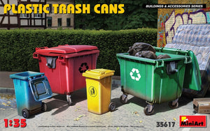 Miniart 35617 POUBELLES EN PLASTIQUE 1/35