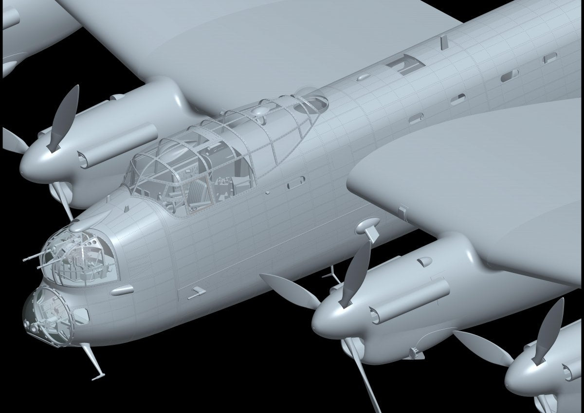 Maquette HK Models 01E038 Avro Lancaster B MK.l Spécial « Grand Chelem » 1/32 – imagen 6