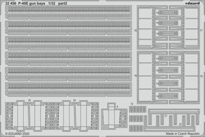 Baies de canons Eduard 32456 P-40E 1/32 TRUMPETER – Bild 2
