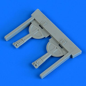 Quickboost QB72618 Carénages de train d&amp;#39;atterrissage pour Bf 109G-6 (Tamiya 1/72)
