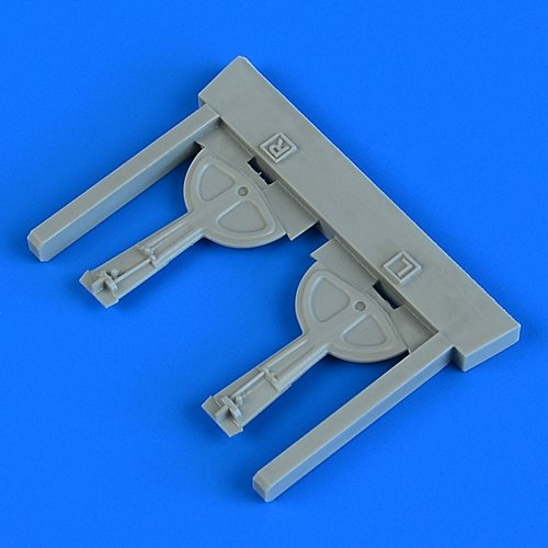 Quickboost QB72618 Carénages de train d&amp;#39;atterrissage pour Bf 109G-6 (Tamiya 1/72)