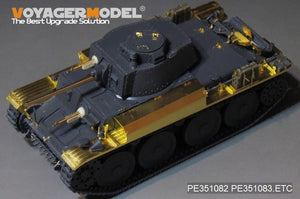 Maquette Voyager PE351082 Pz.Kpfw.38(t) Ausf.E/F allemand de la Seconde Guerre mondiale pour Tamiya au 1/35 – image 3