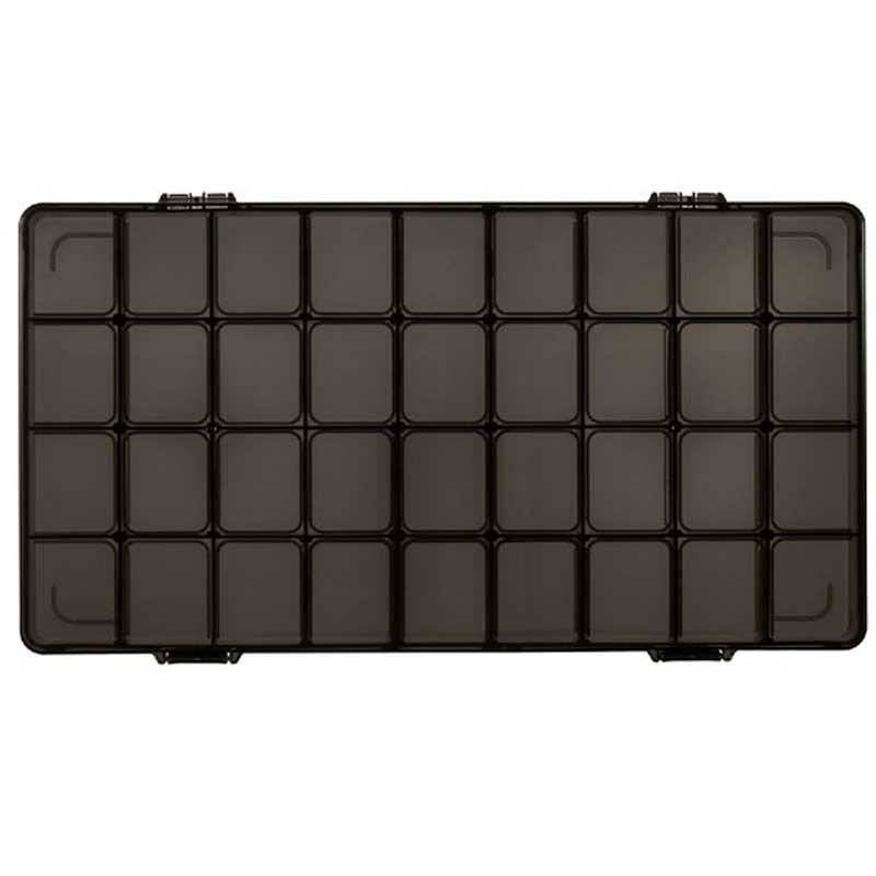 Boîte de rangement pour accessoires DSPIAE BOX-6 en plastique noir 368*194*30 mm