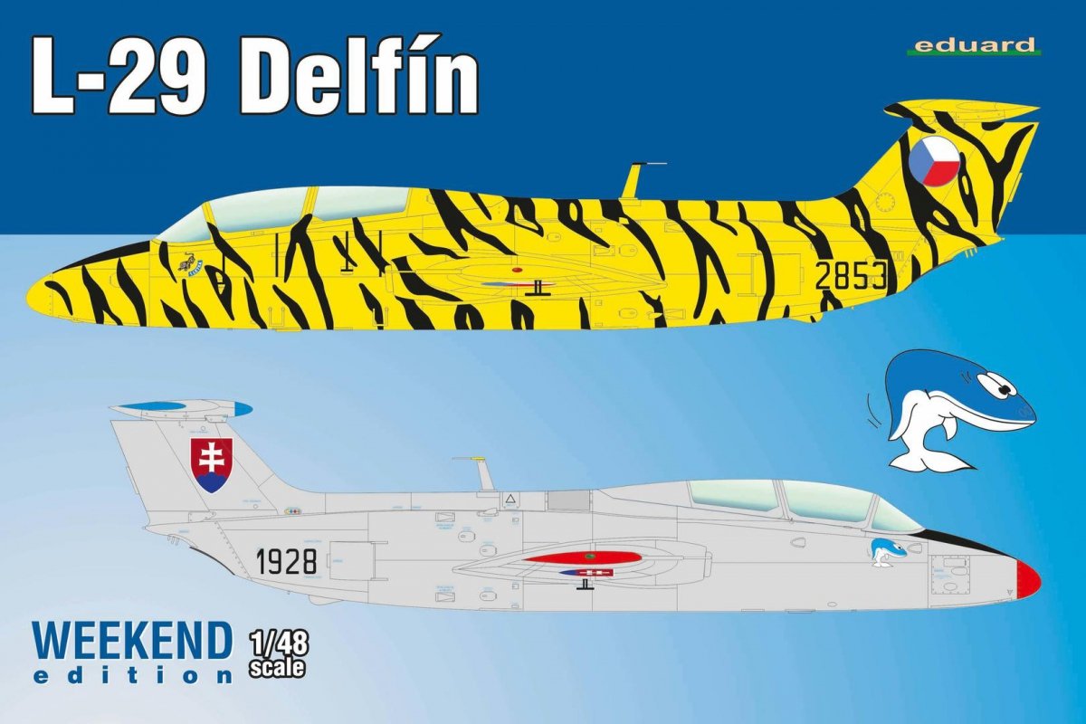 Eduard 8464 L-29 Dauphin 1/48