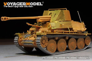 Maquette Voyager PE35945 Chasseur de chars allemand Marder III (Sd.Kfz.139) de la Seconde Guerre mondiale, à base de la maquette TAMIYA 35248 au 1/35 – Bild 5