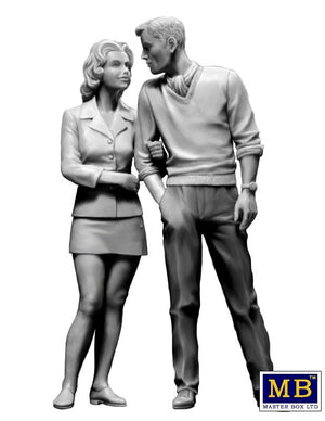 Master Box 24029 Série Dangerous Curves. Bob et Sally - Le couple heureux 1/24 – image 2