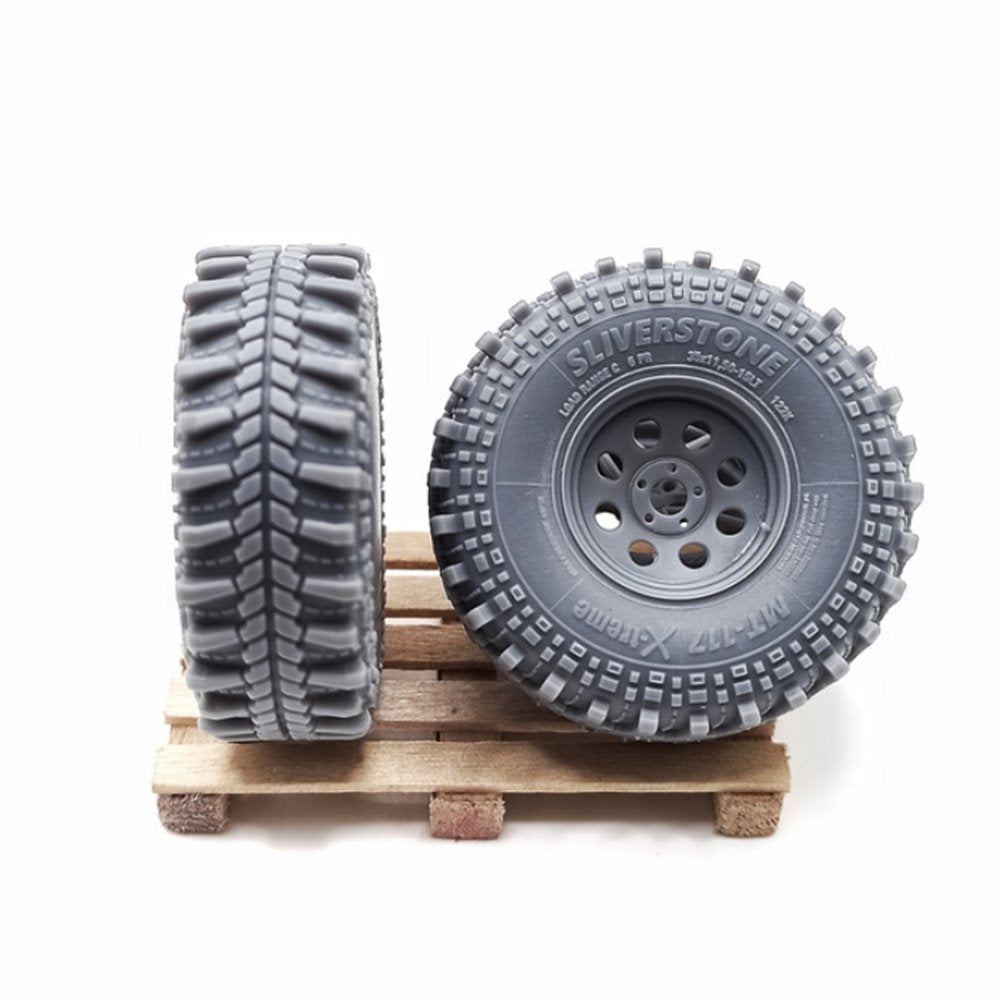 Yamamoto YMPRIM20 Extreme Off-Road Tyres And Rims 15&amp;quot; Pro Kit 1/24 – zdjęcie 3