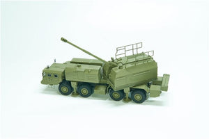Modelcollect PP72001 Russian 130 mm coastal defense gun A-222 bereg pre-painted Kit 1/72 – zdjęcie 9