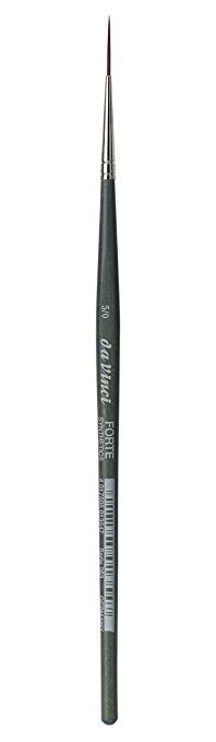 Pinceau rond synthétique da Vinci 263-5/0 Forte, taille 5/0