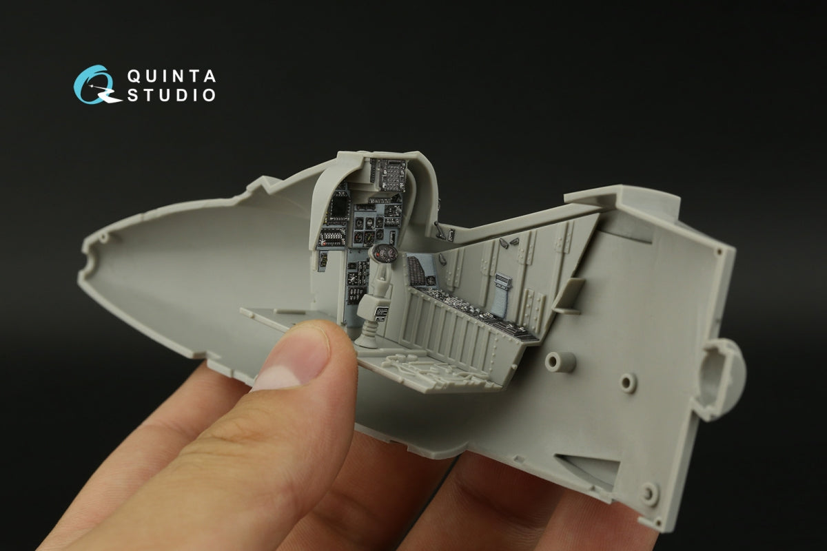 Intérieur imprimé en 3D et coloré sur papier décalcomanie Quinta Studio QDS-32193 AV-8B Harrier II (petit modèle) (Trumpeter) (petit) 1/32 – image 11