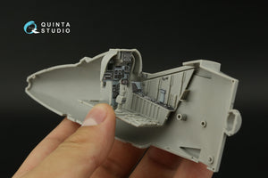 Intérieur imprimé en 3D et coloré sur papier décalcomanie Quinta Studio QDS-32193 AV-8B Harrier II (petit modèle) (Trumpeter) (petit) 1/32 – image 11