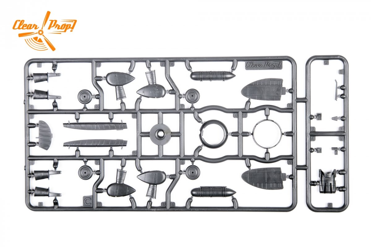 Clear Prop! CP72006 A5M2b Claude version initiale KIT DE DÉMARRAGE 1/72 – Bild 15