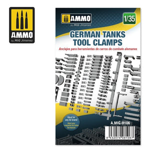 Munitions de chars allemands Mig 8106, pinces d&amp;#39;outillage, échelle 1/35