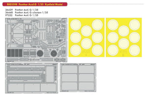 Eduard BIG3598 Panthère Ausf. G 1/35 pour MODÈLE RYEFIELD – immagine 2