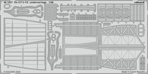 Train d&amp;#39;atterrissage Eduard 481027 Do 217J-1/2 1/48 ICM