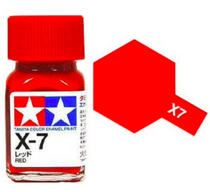 Peinture émail Tamiya X7 Rouge (80007)