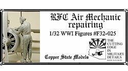 Copper State Models F32-025 RFC Mécanicien d'air en réparation 1/32