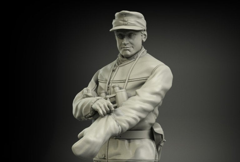 Panzer Art FI35-028 Chemise d&amp;#39;hiver d&amp;#39;officier de char Waffen-SS n° 2 1/35 – image 3