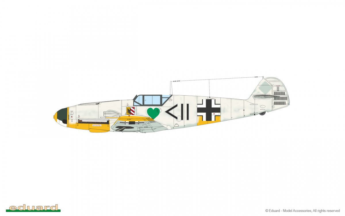 Eduard 70154 Bf 109F-2 ProfiPACK 1/72 – image 8