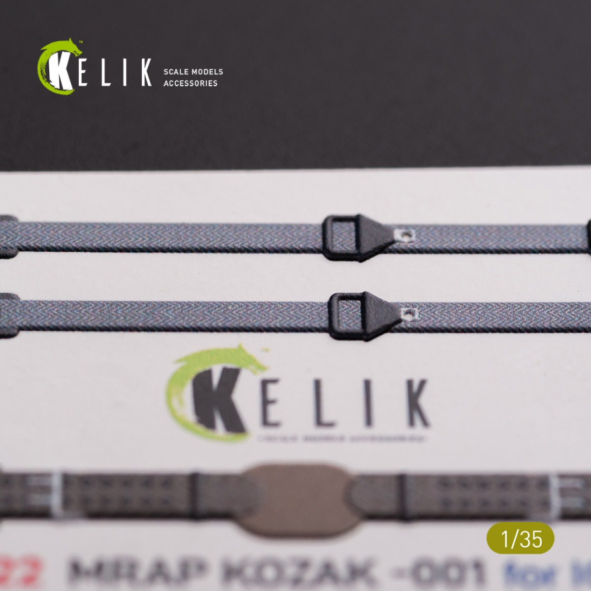 Décalcomanies 3D KELIK K35022 Kozak-001 MRAP ukrainien pour maquette ICM au 1/35 – image 8