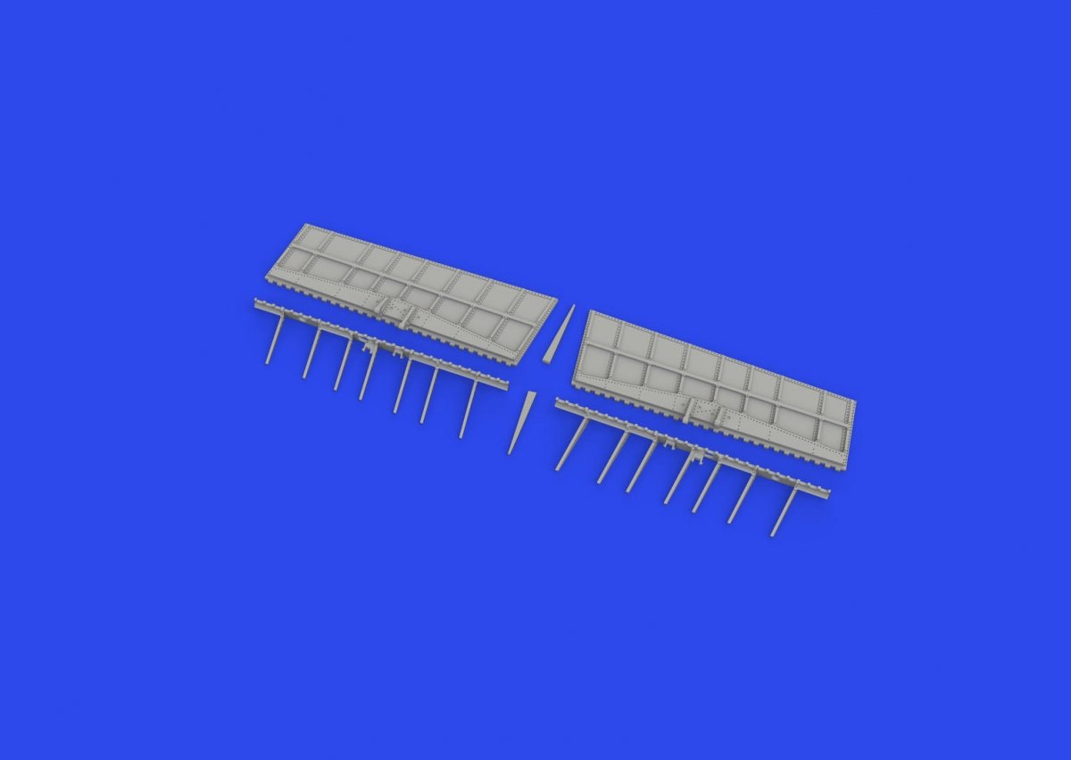 Volets d&amp;#39;atterrissage Rufe A6M2-N Eduard 648851 - Impression Eduard 1/48 – image 3