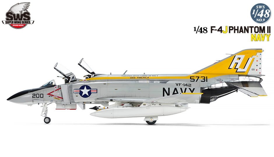 Zoukei-Mura SWS4809 F-4J Phantom II Marine 1/48 – Bild 2