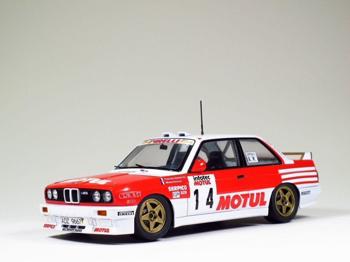 Aoshima 05061 BMW M3 E30 1989 Version Rallye Tour de Corse (1/24) – immagine 3