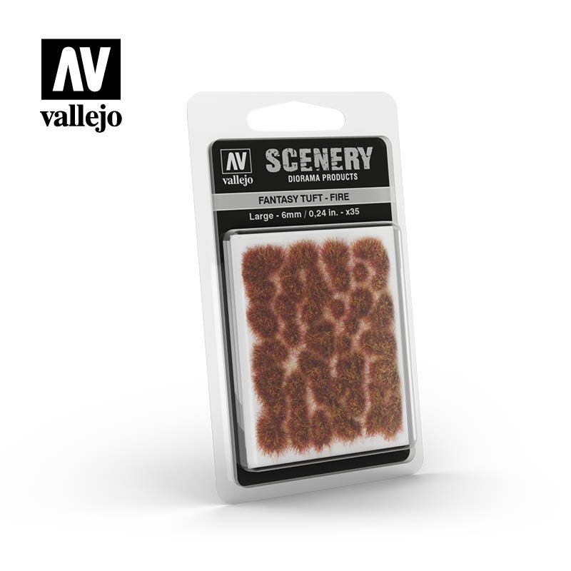 Vallejo SC431 Touffe fantastique – Feu