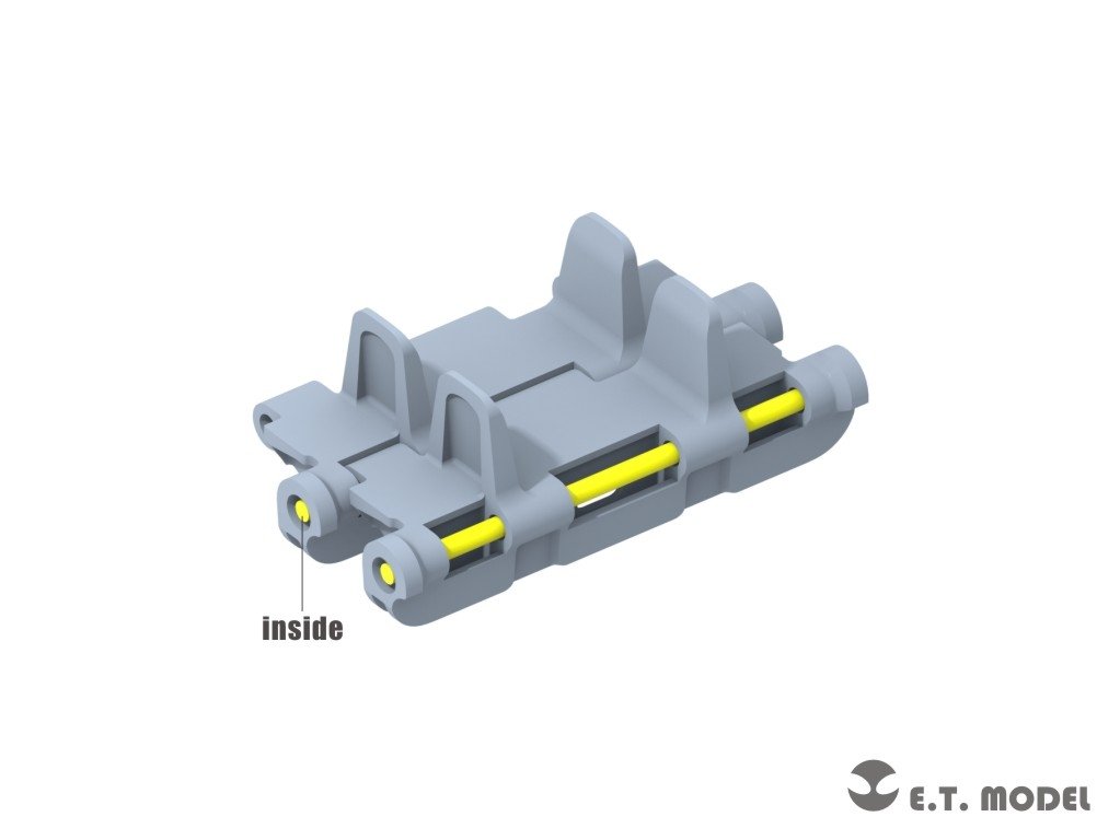 ET Modèle P35-063 Pz.Kpfw.II allemand de la Seconde Guerre mondiale Ausf.L Luchs Workable Track (imprimé en 3D) 1/35 – image 2