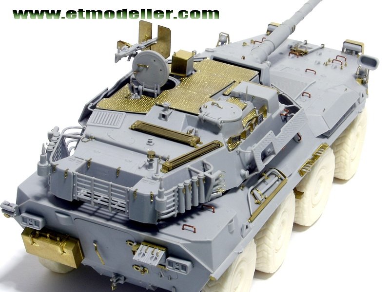 ET Model E35-006 Chasseur de chars italien moderne B1 Centauro (Pour TRUMPETER 00386) (1/35) – image 3