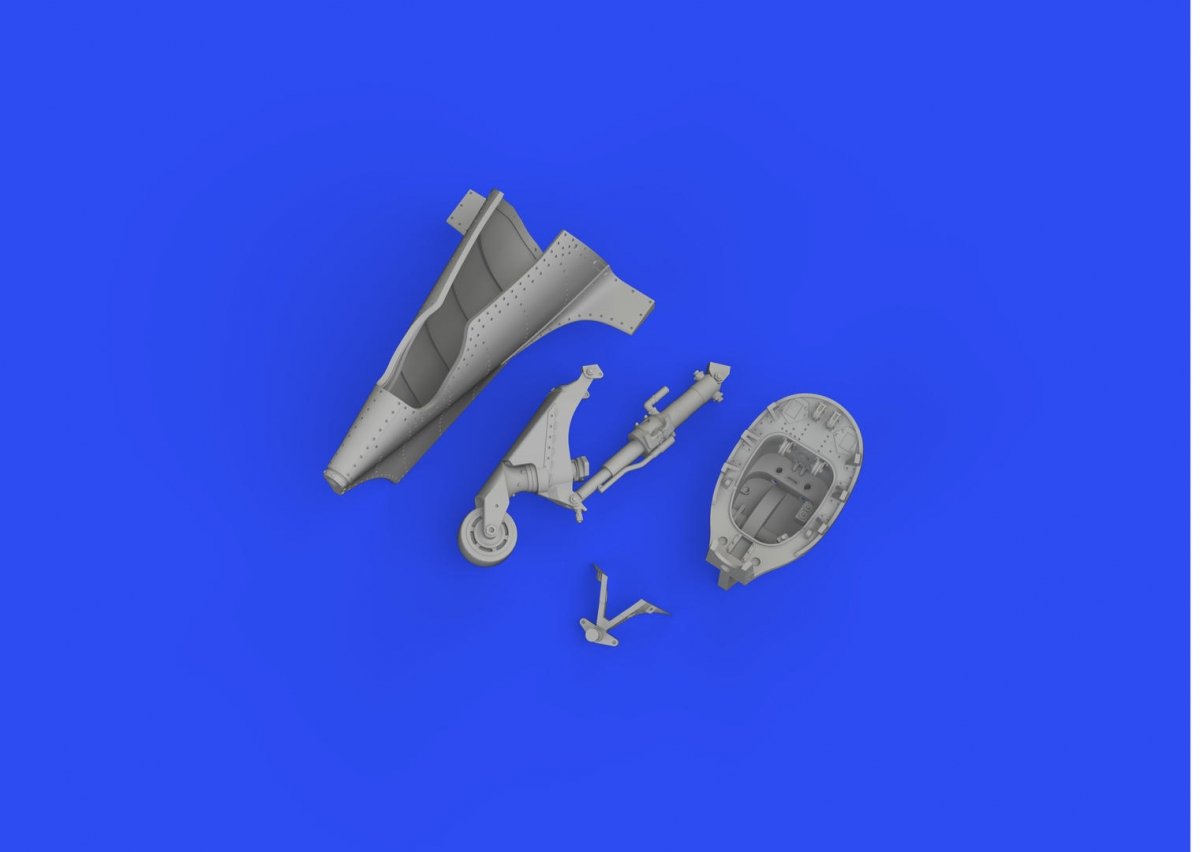 Eduard 648772 A6M2 roulette de queue IMPRESSION EDUARD 1/48