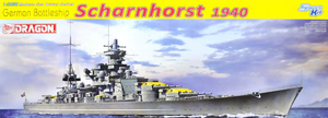 Dragon 1062 Cuirassé allemand Scharnhorst 1940 1/350