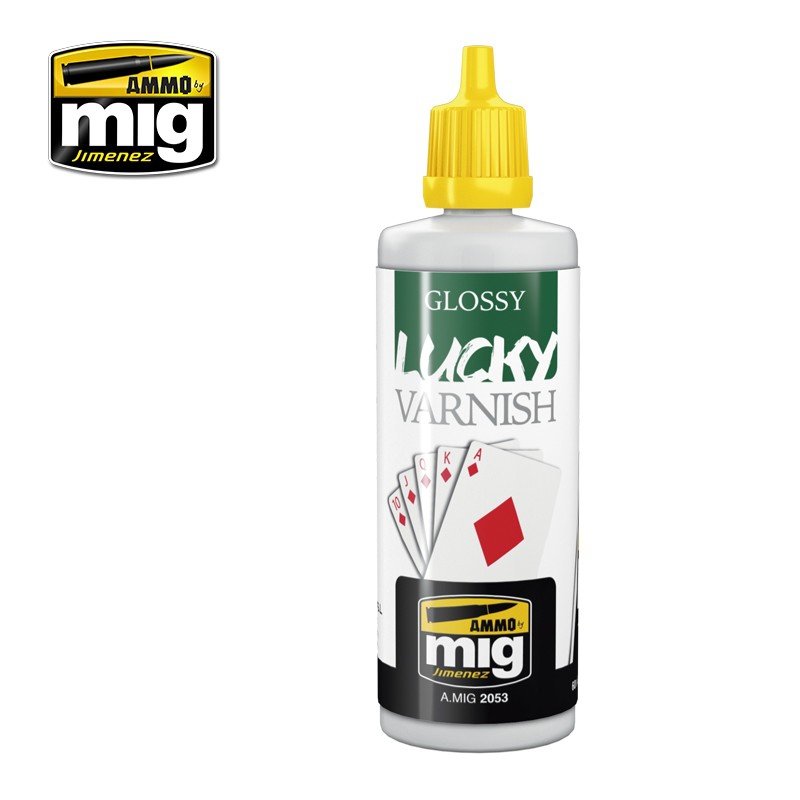 AMMO Mig 2053 GLOSSY LUCKY VARNISH 60ml. (vernis brillant)