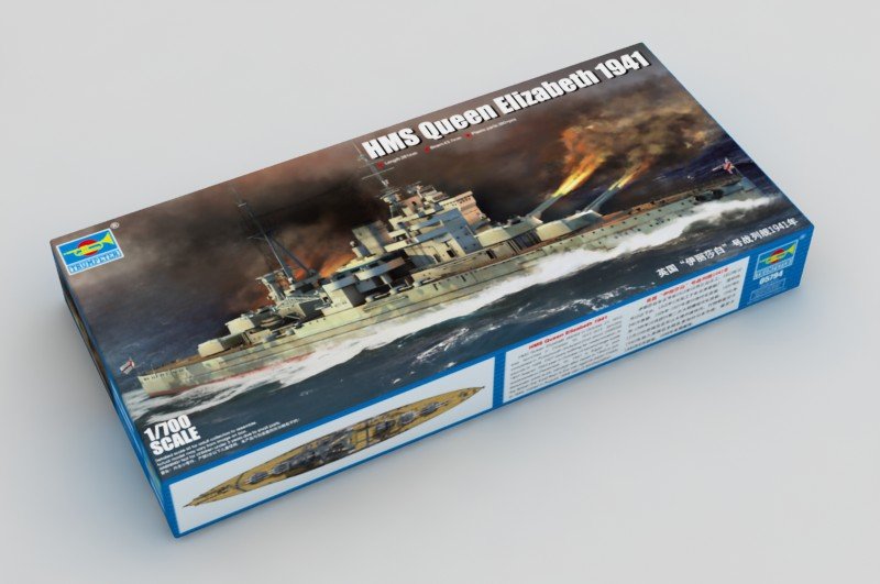 Trumpeter 05794 HMS Queen Elizabeth 1941 1/700 – immagine 2