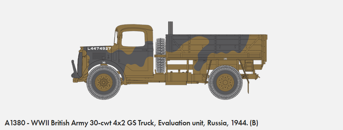 Airfix 1380 Camion GS 4x2 de l&amp;#39;armée britannique de la Seconde Guerre mondiale (échelle 1/35) – Bild 8