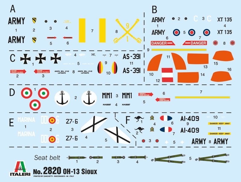 Italeri 2820 OH-13 Sioux 1/48  – image 2