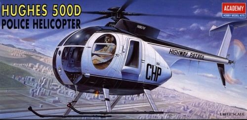 Académie 12249 1643 HUGHES POLICE 500 (1/48)