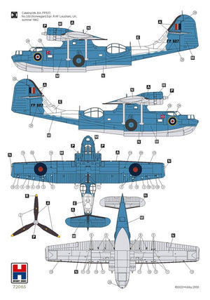 Hobby 2000 72065 Consolidated PBY-5A Catalina ETO (Academy + CARTOGRAF + MASQUES) 1/72  – image 5
