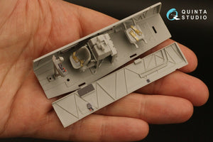 Intérieur imprimé en 3D et coloré sur papier décalcomanie Quinta Studio QD48289 Ar 196A-3 (Italeri) 1/48 – immagine 9