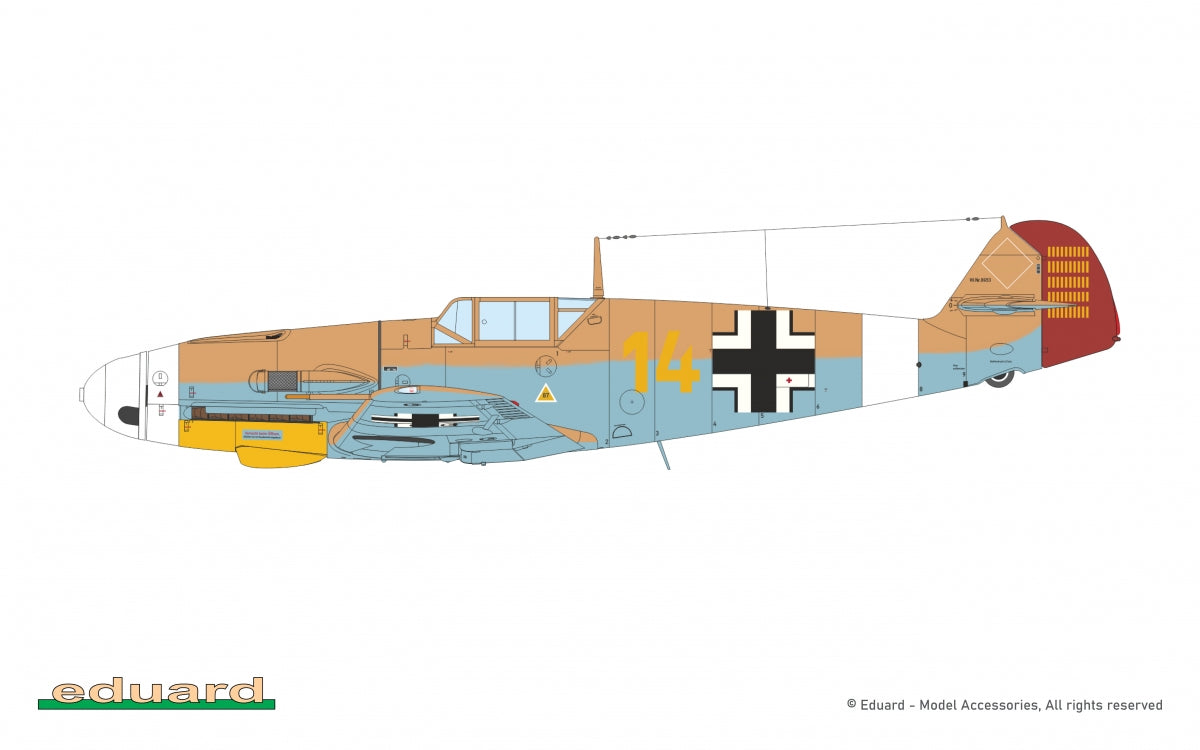 Eduard 2112 AFRIKA DUAL COMBO 1/72 – zdjęcie 4