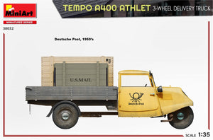 MiniArt 38032 TEMPO A400 ATHLET CAMION DE LIVRAISON À 3 ROUES 1/35 – imagen 7