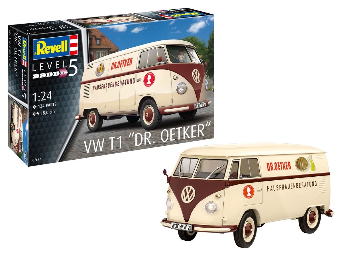 Revell 07677 VW T1 &amp;quot;Dr Oetker&amp;quot; 1/24