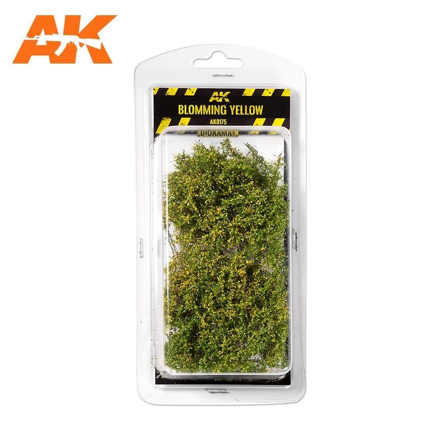 AK Interactive AK8175 ARBUSTES JAUNES EN FLEURS 75MM / 90MM 1/35